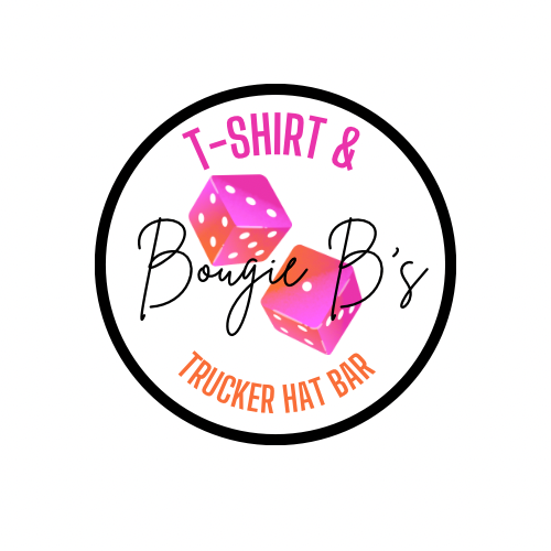 T-shirt and Trucker Hat Bar Logo