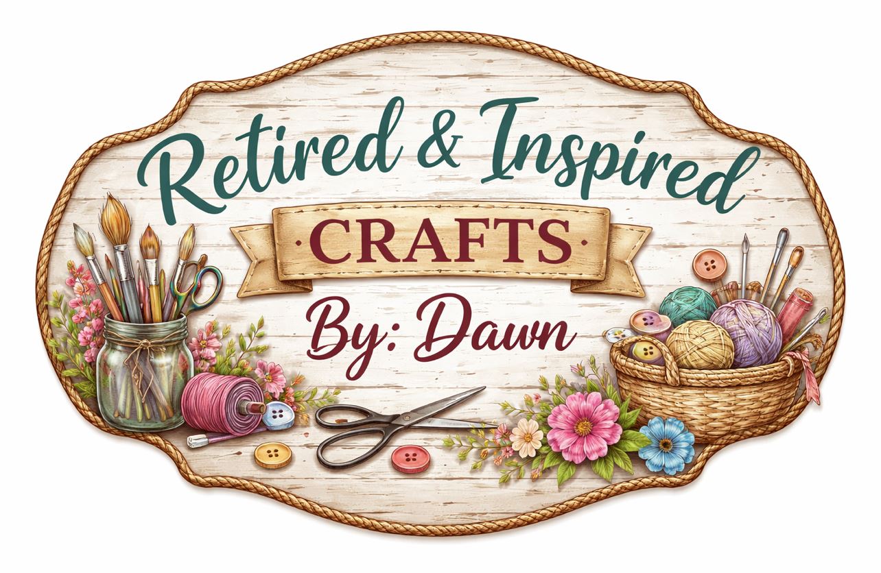 Retired and Inspired Crafts Logo